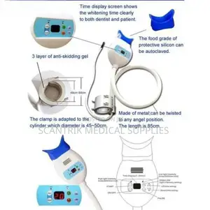 Ergonomic Dental Whitening Light