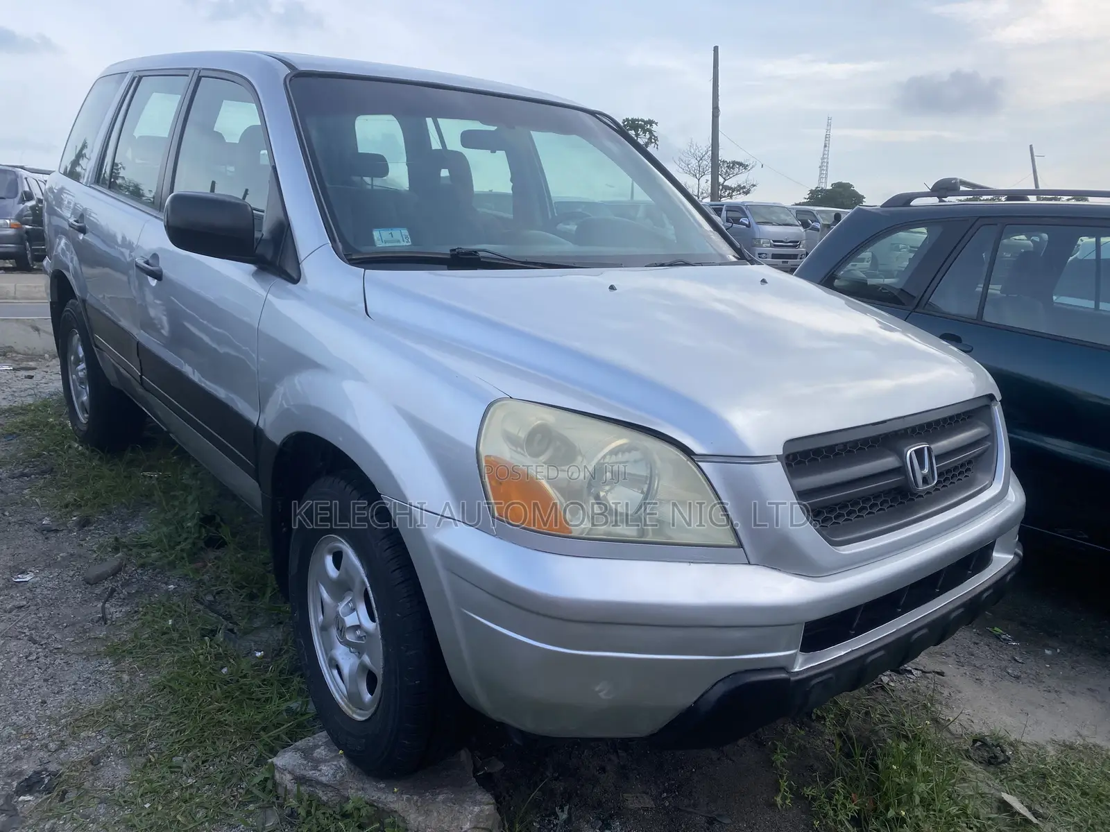Honda Pilot EX-L 4x4 (3.5L 6cyl 5A) 2003 Silver