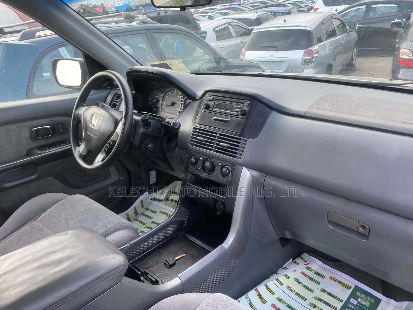 Honda Pilot EX-L 4x4 (3.5L 6cyl 5A) 2003 Silver