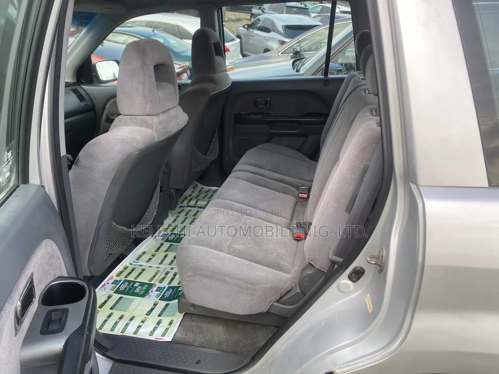 Honda Pilot EX-L 4x4 (3.5L 6cyl 5A) 2003 Silver