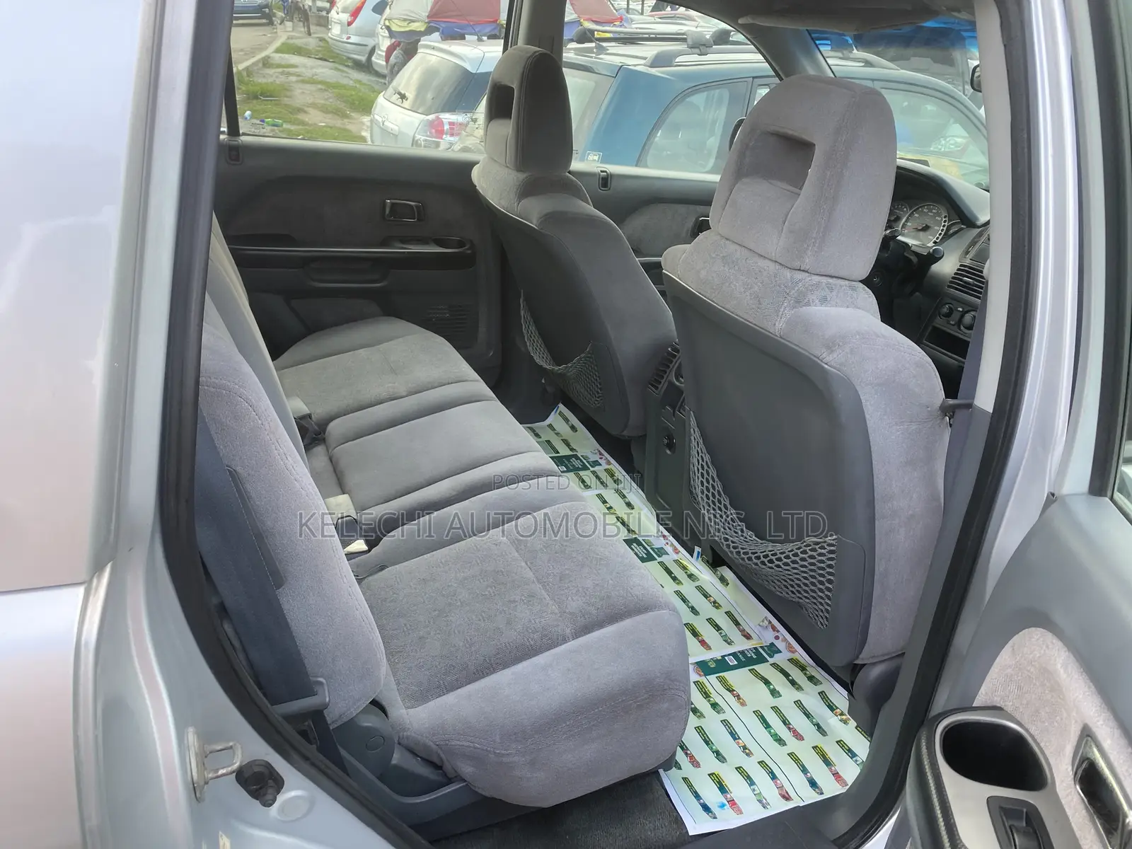 Honda Pilot EX-L 4x4 (3.5L 6cyl 5A) 2003 Silver