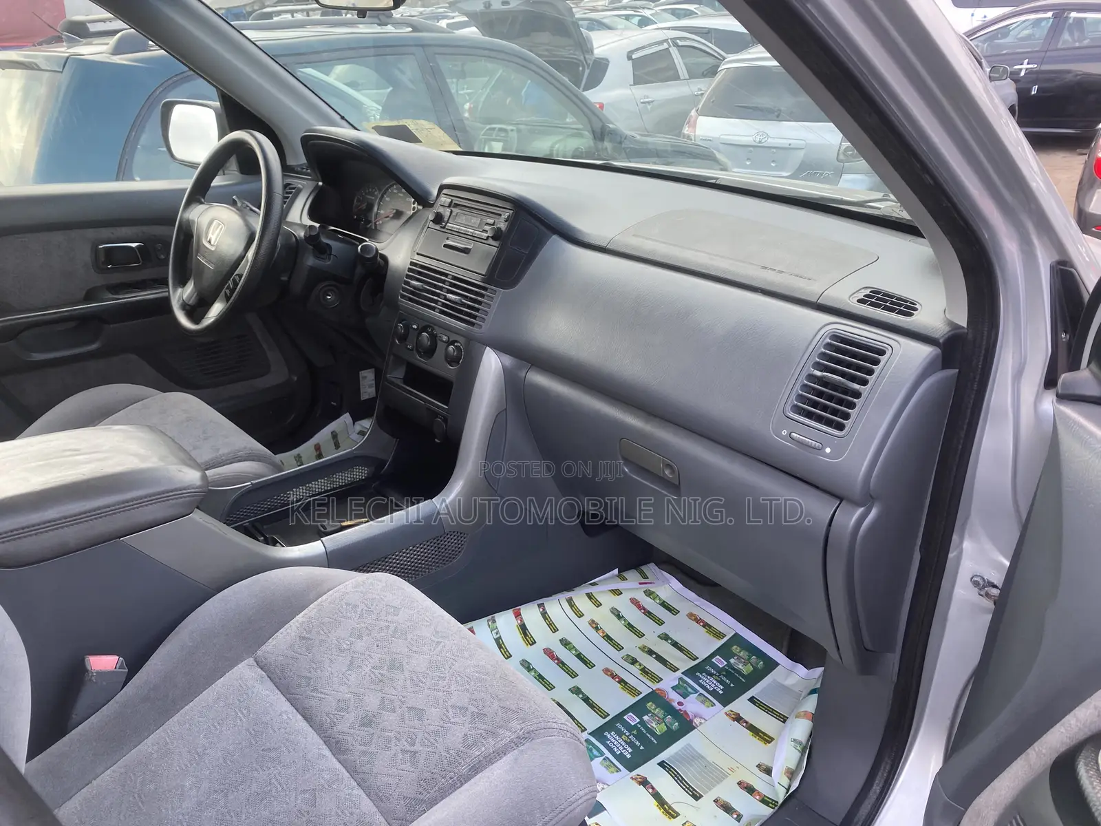 Honda Pilot EX-L 4x4 (3.5L 6cyl 5A) 2003 Silver
