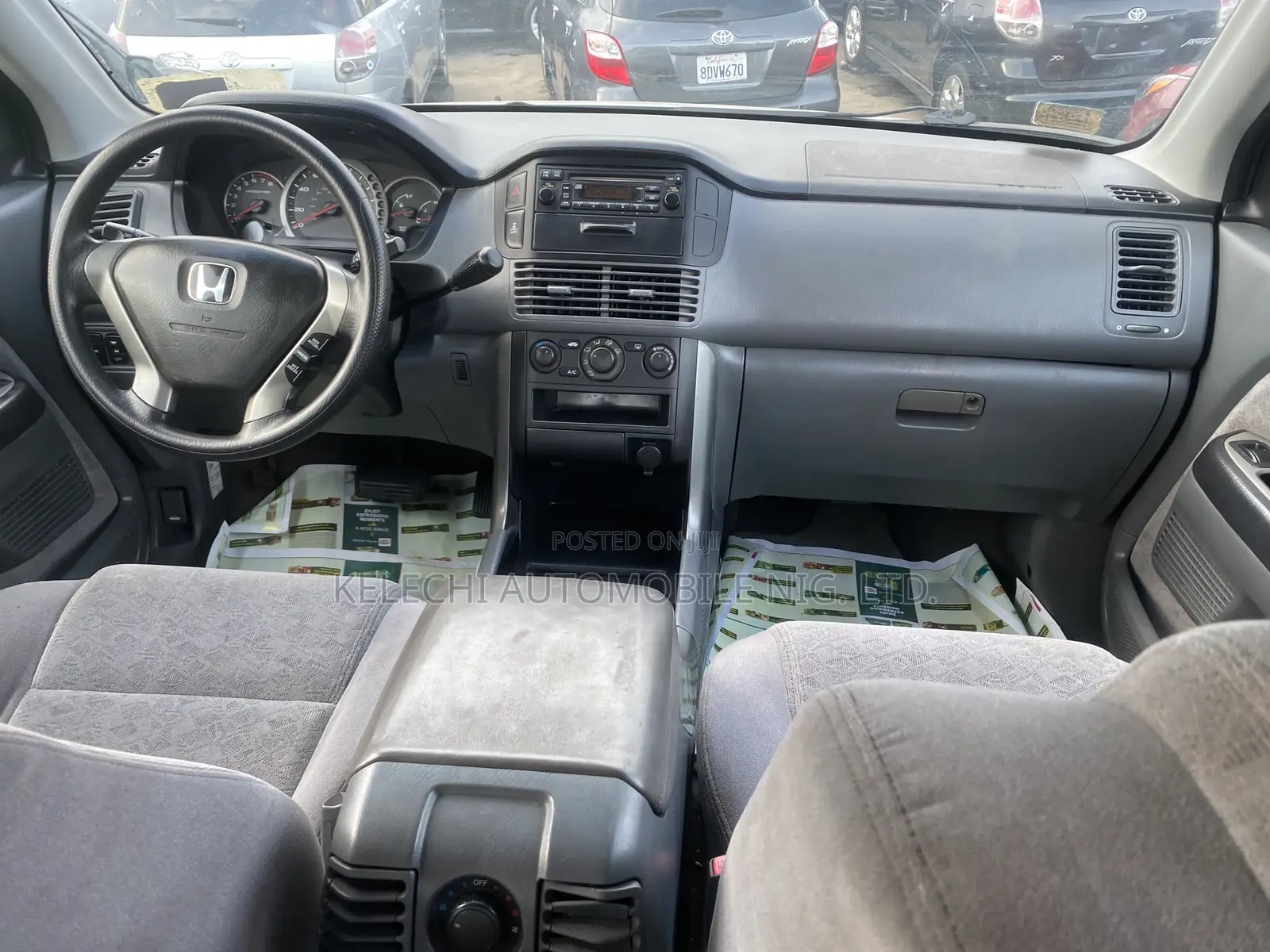 Honda Pilot EX-L 4x4 (3.5L 6cyl 5A) 2003 Silver