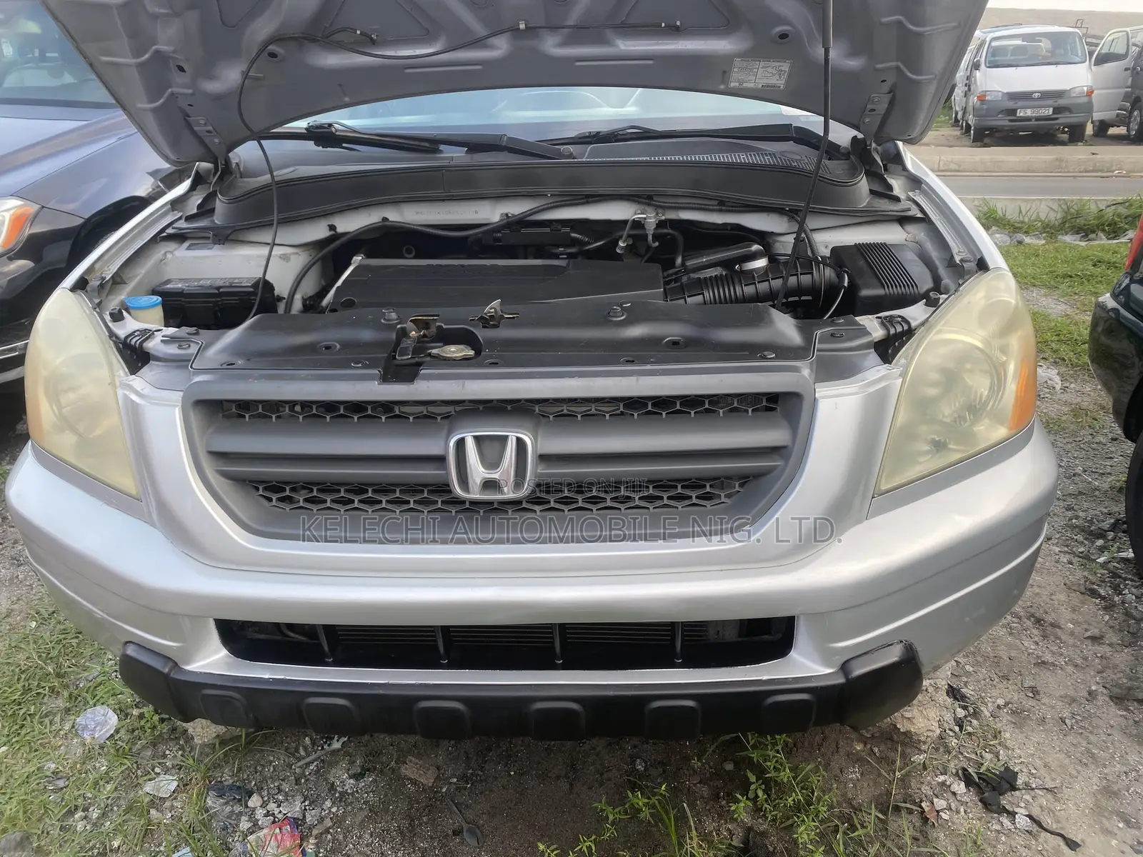Honda Pilot EX-L 4x4 (3.5L 6cyl 5A) 2003 Silver