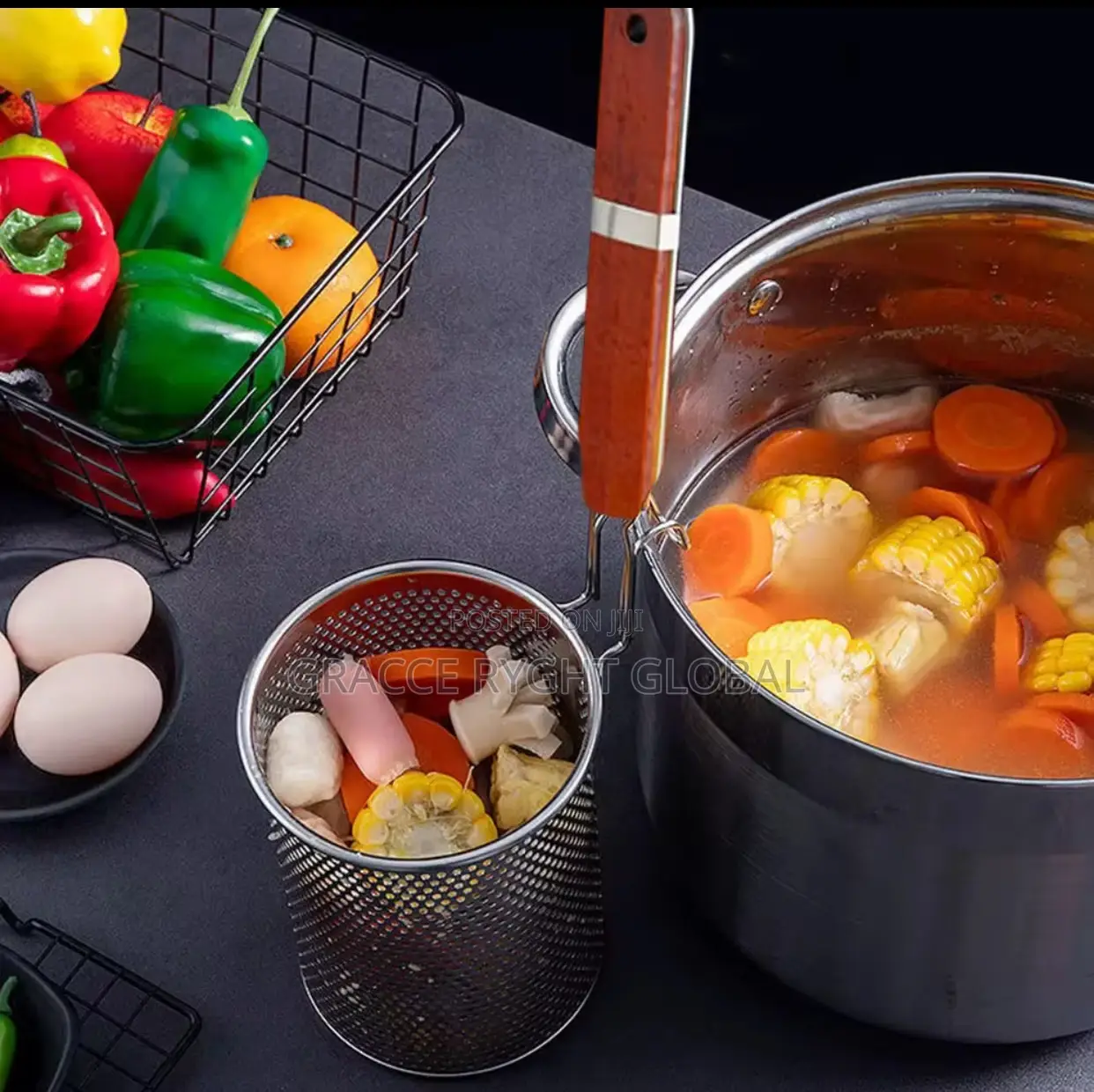 Stainless Steel Pasta Strainer
