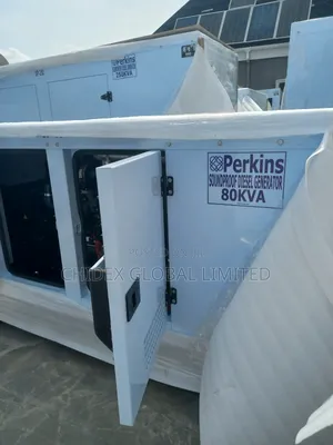 80kva Perkins Soundproof Diesel Generator 100% Copper Coil