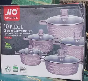 10pcs Jio Granite Cookware Set/Pot