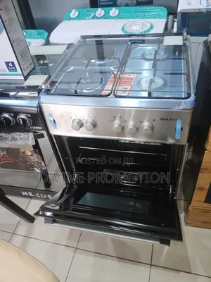 Maxi 3+1(Electric Burner), 60*60cm, Inox Color.