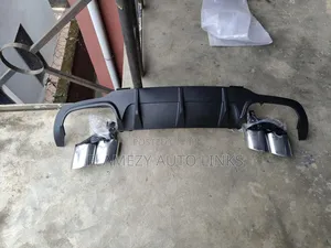 Amg Back Bumper Down And Double Exhaust Mouth C300 2013