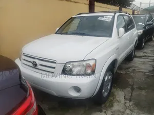 Toyota Highlander Limited V6 4x4 2004 White