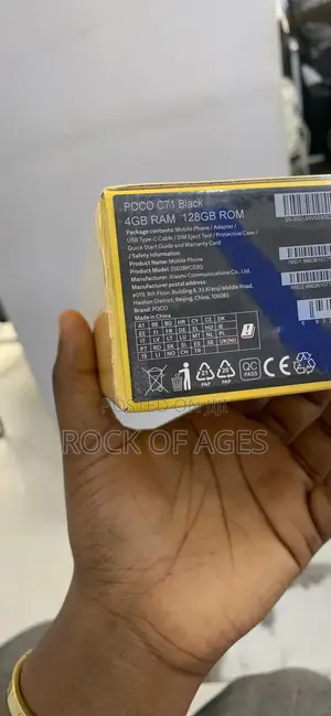 New Xiaomi Poco C61 128 GB Black
