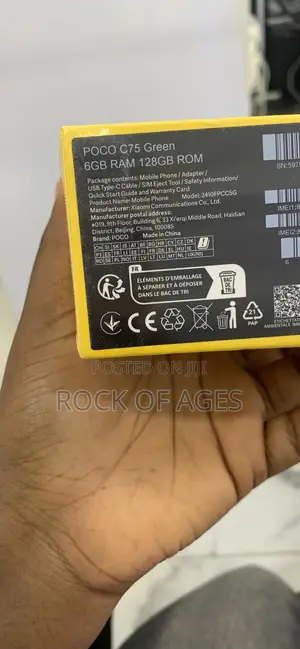 New Xiaomi Poco C75 128 GB Green