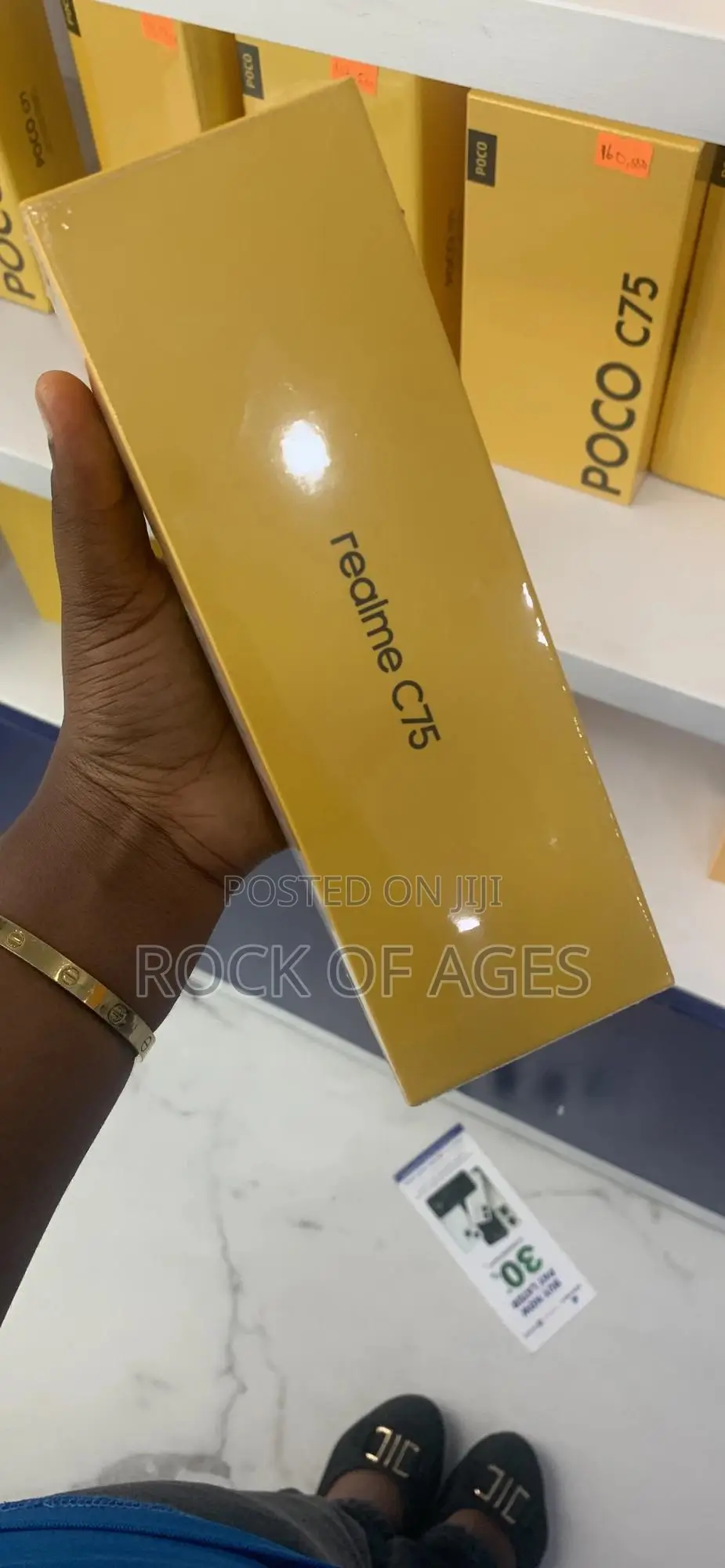 New Realme C75 128 GB Black