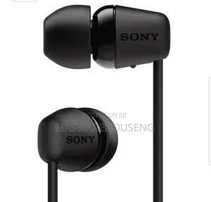 Sony Wi-C200 Wireless Bluetooth Headphones - Black