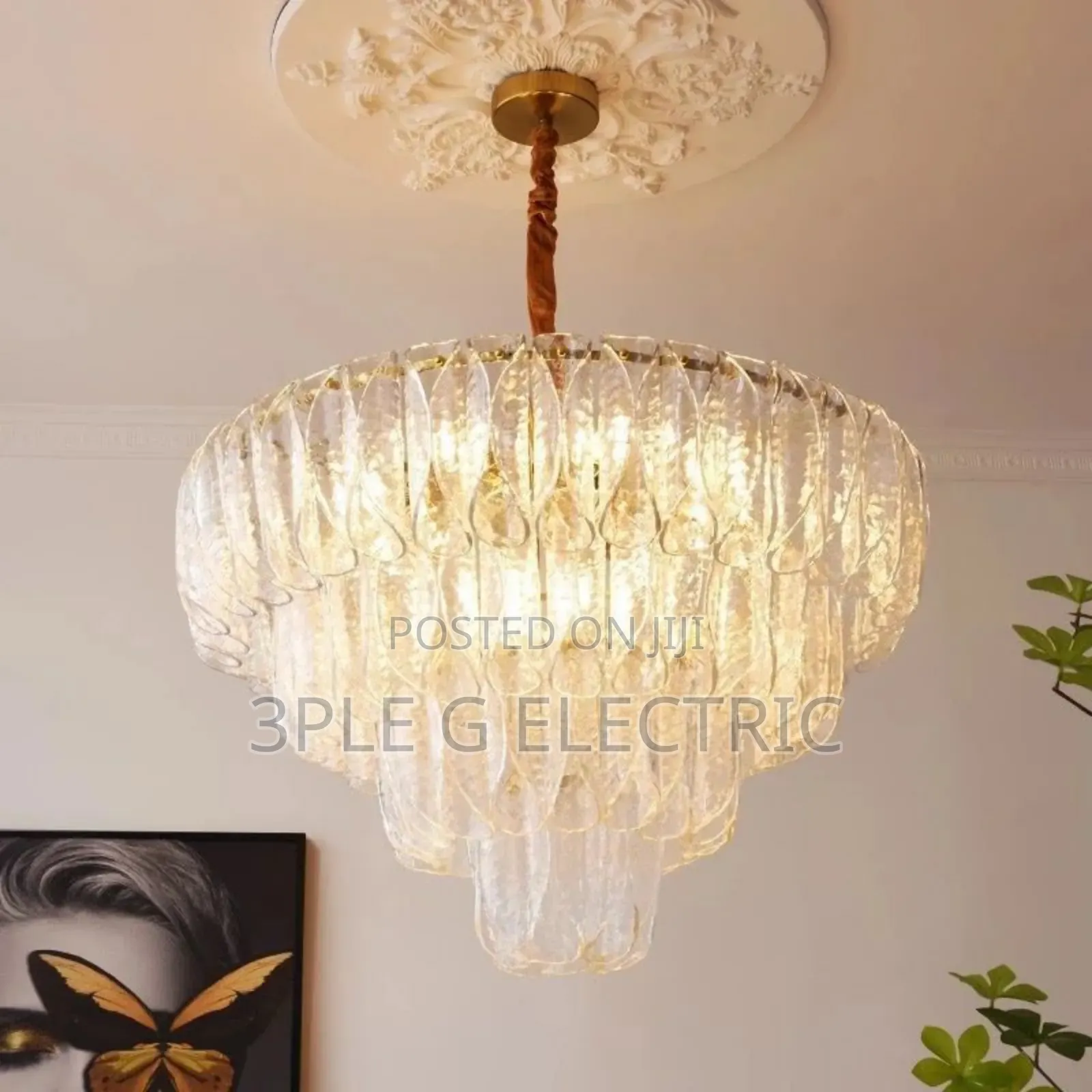 By 600mm Crystal Chandelier