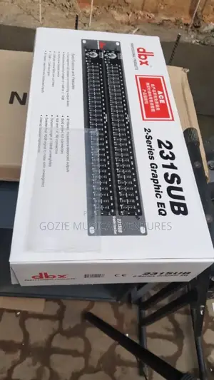 Professional Doble DBX Equaliser 231sub