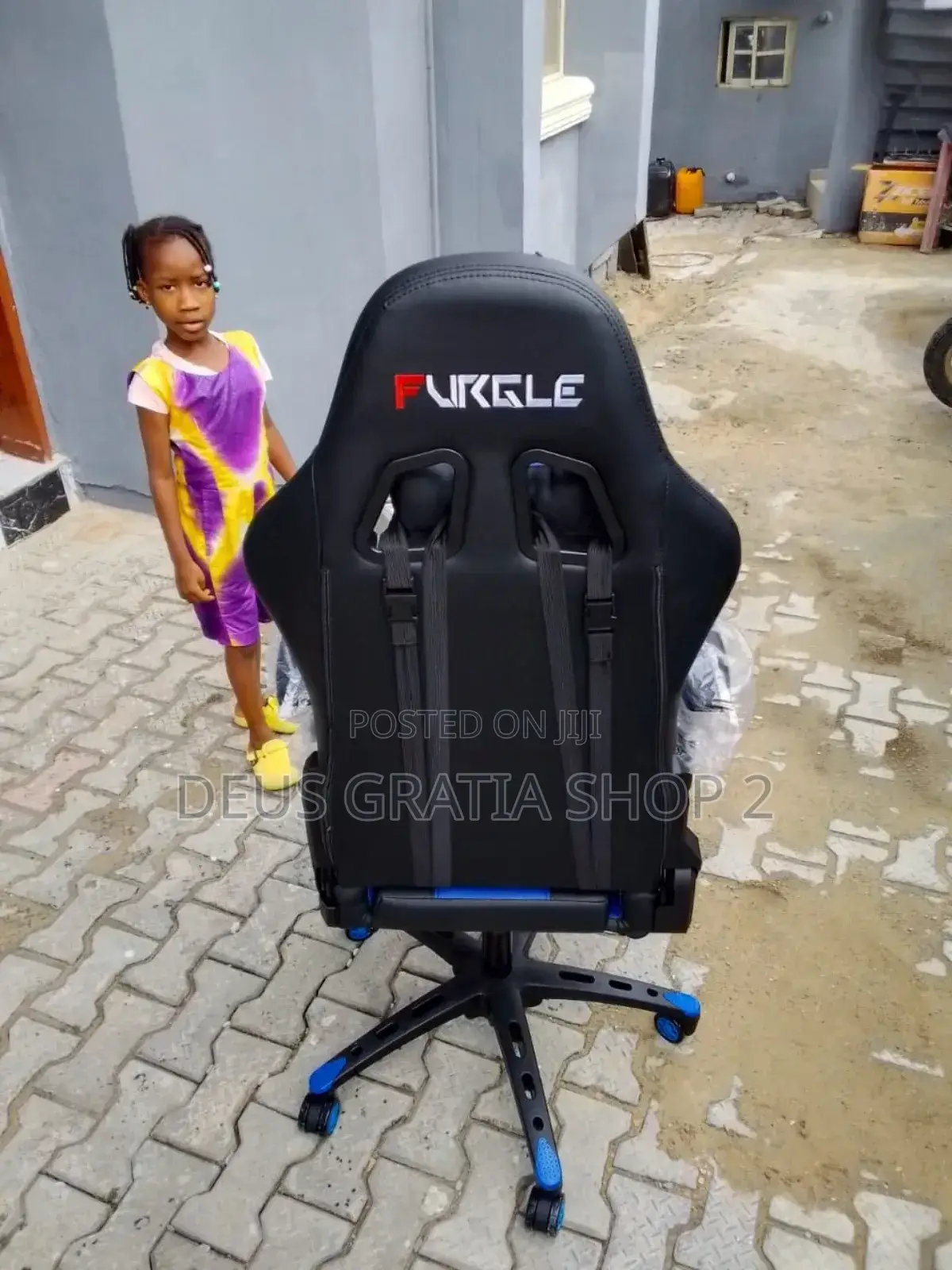 Furgle Game Chair With Foot Rest