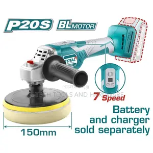Total Li-Ion Angle Polisher 20v With Battery and Charger X1