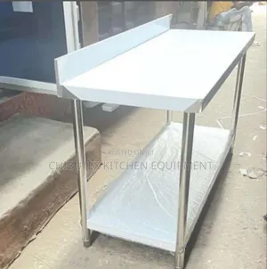Industrial Working Table With Under Shelf With