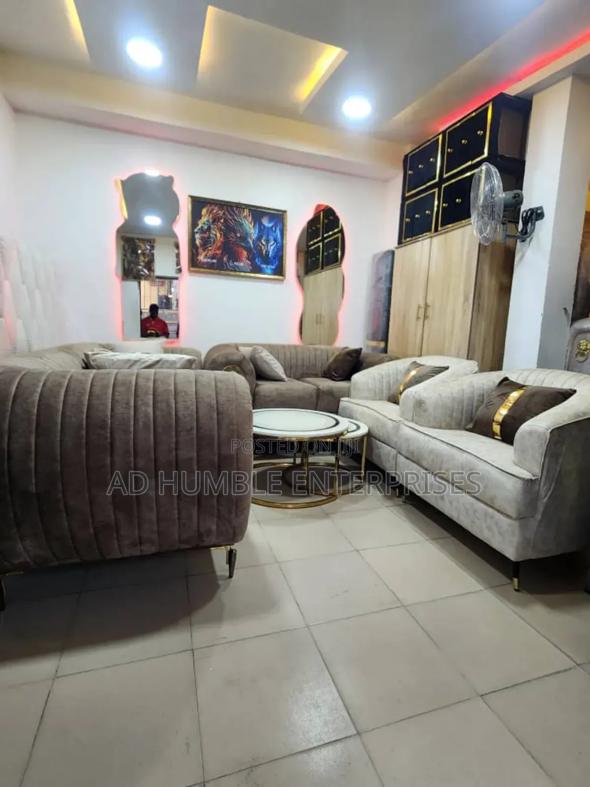 Luxurious Multicoloured Sofa