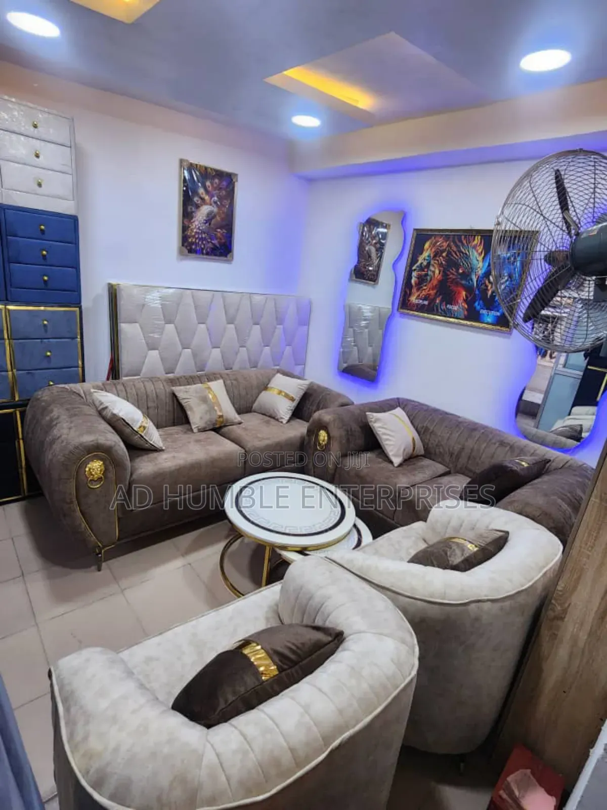 Luxurious Multicoloured Sofa