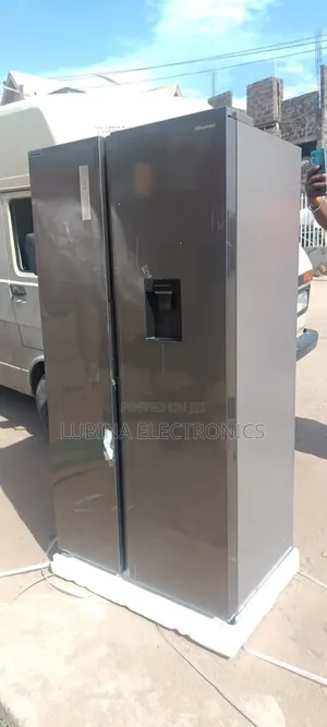 Brand New Hisense Side-Side Fridge√529l√Water Dispenser√
