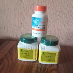 Serrapeptase, Yimucao and Xixiancao for Fertility