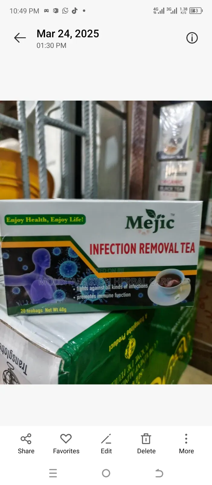 Infection Removal Tea