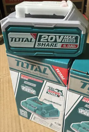 Total 4.0ah Li-Ion Battery 2ah 20v Charger