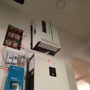 10kva Inverter Setup and 10kwh Lithium Battery Backup