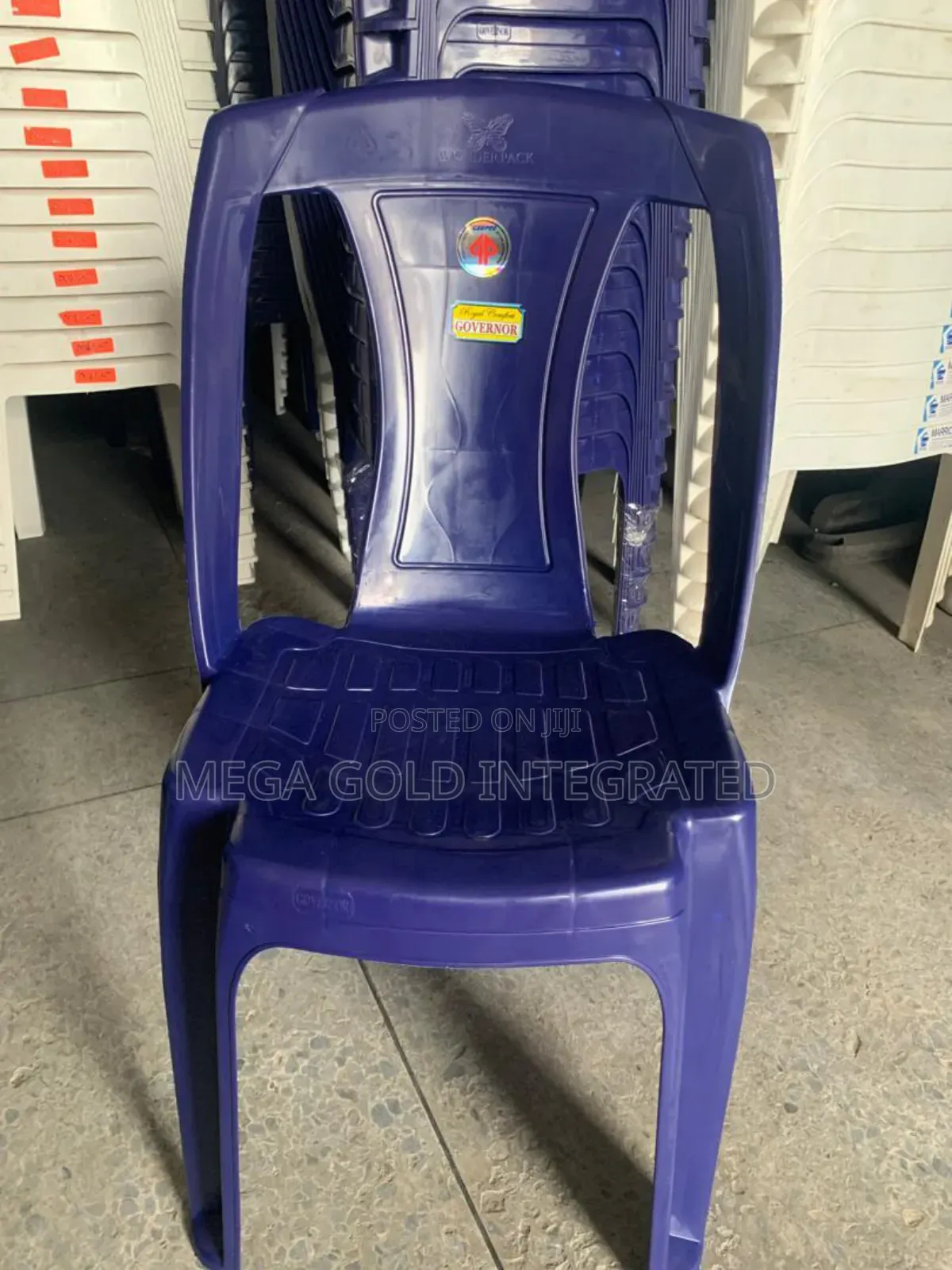 Original Plastic Armless Chair