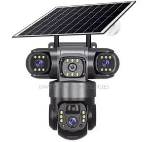 V380 Pro 3 Lens 4g Solar Camera 8mp