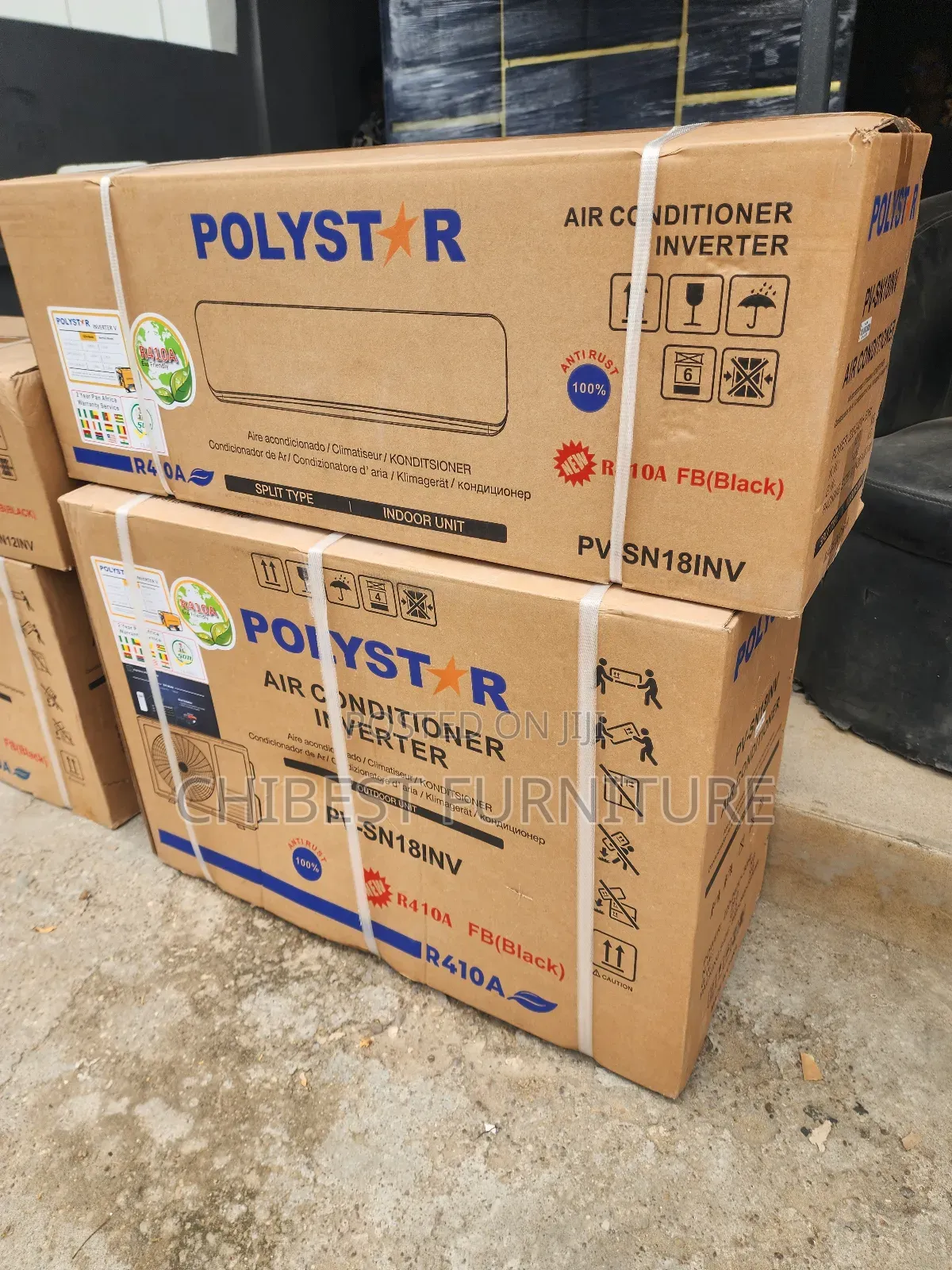 Complete 2hp Split/Inverter Polystar Air Conditioner