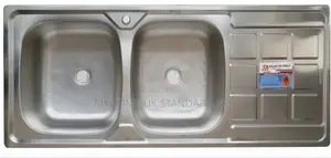 Double Bowl Single Tray Kitchen Sink