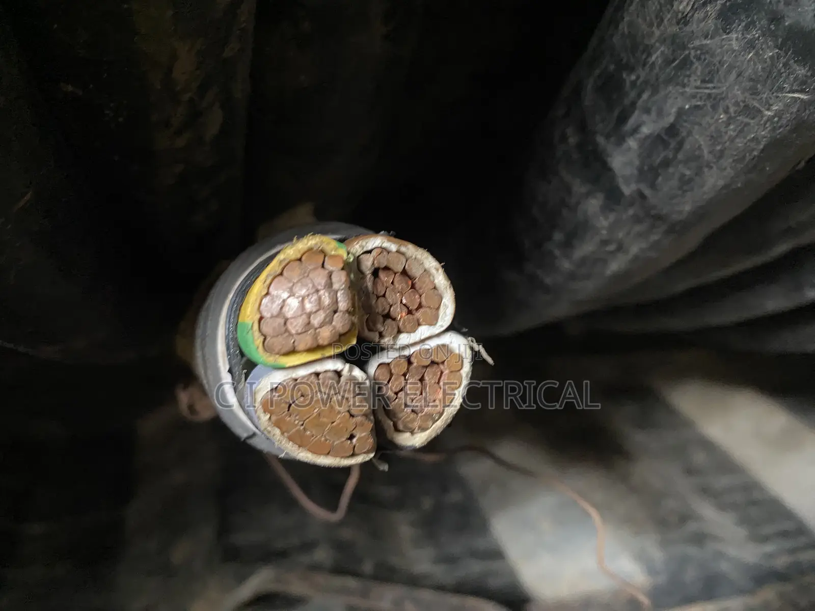 95mm 4 Core PVC Cable