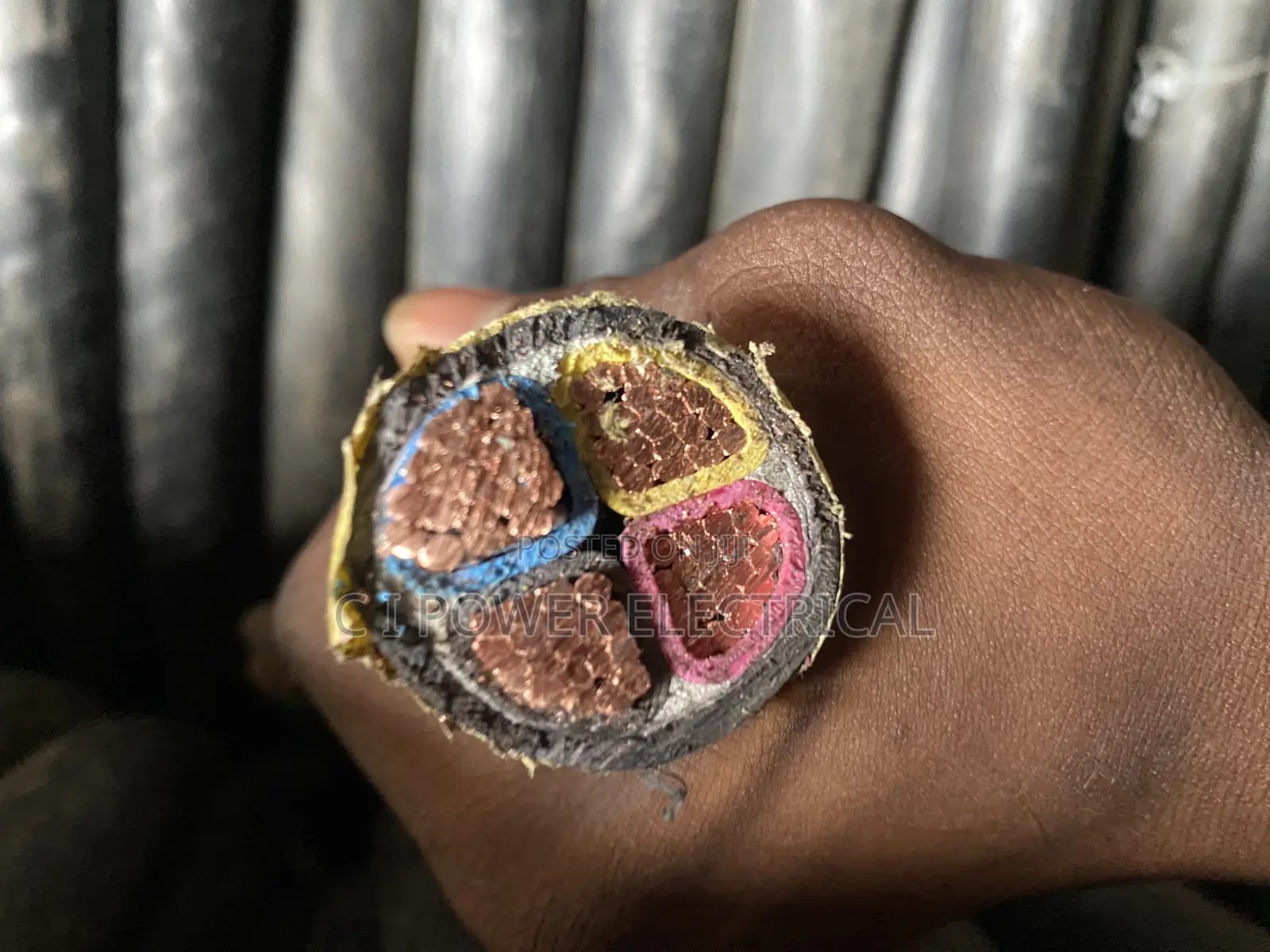 70mm 4 Core Nexan PVC Cable
