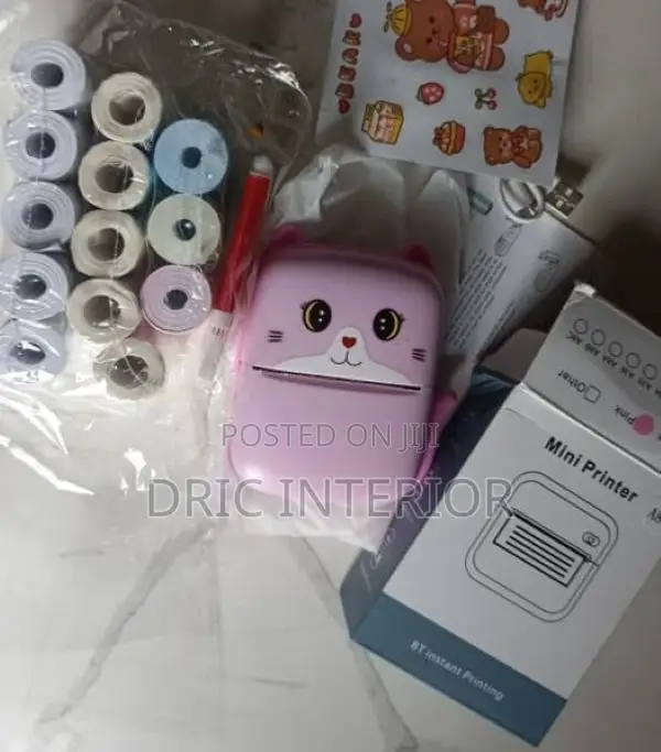 Mini Thermal Printer With All Accessories