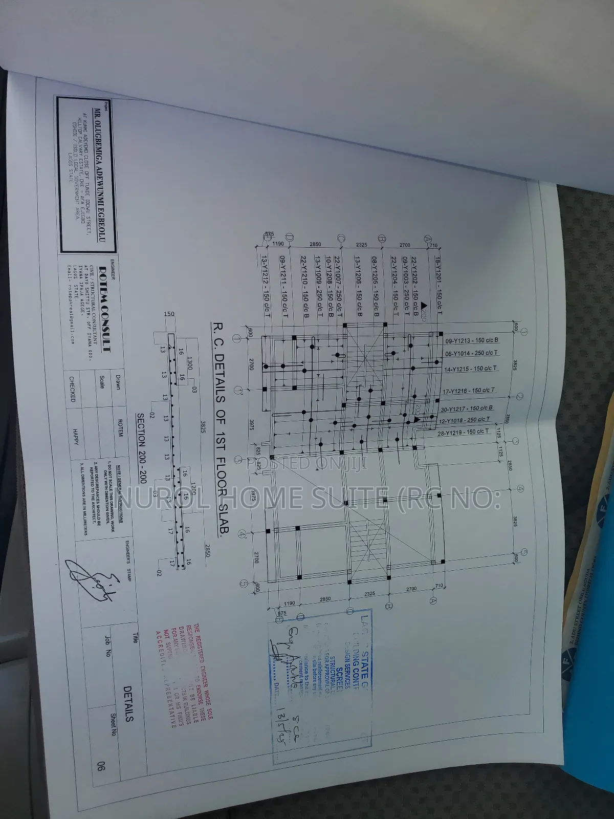 Approval Architecture/Structural Drawing And Processing
