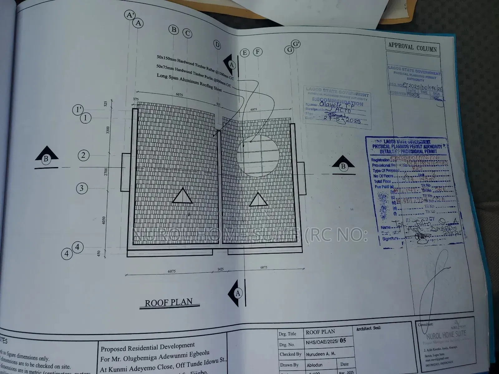 Approval Architecture/Structural Drawing And Processing
