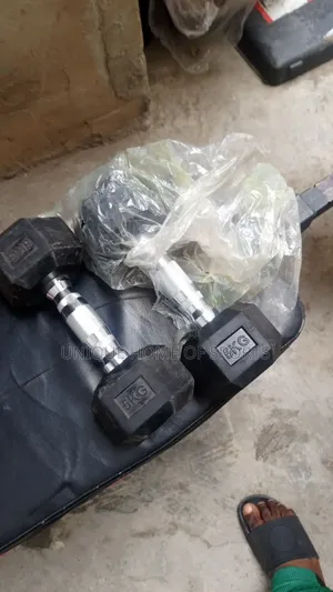 A Pair Of 5kg Hx Dumbbell