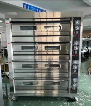 Industrial 16 Trays Gas Oven 4 Deck