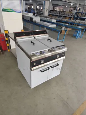 Industrial Standing Fryer 40+40 Litters Gas