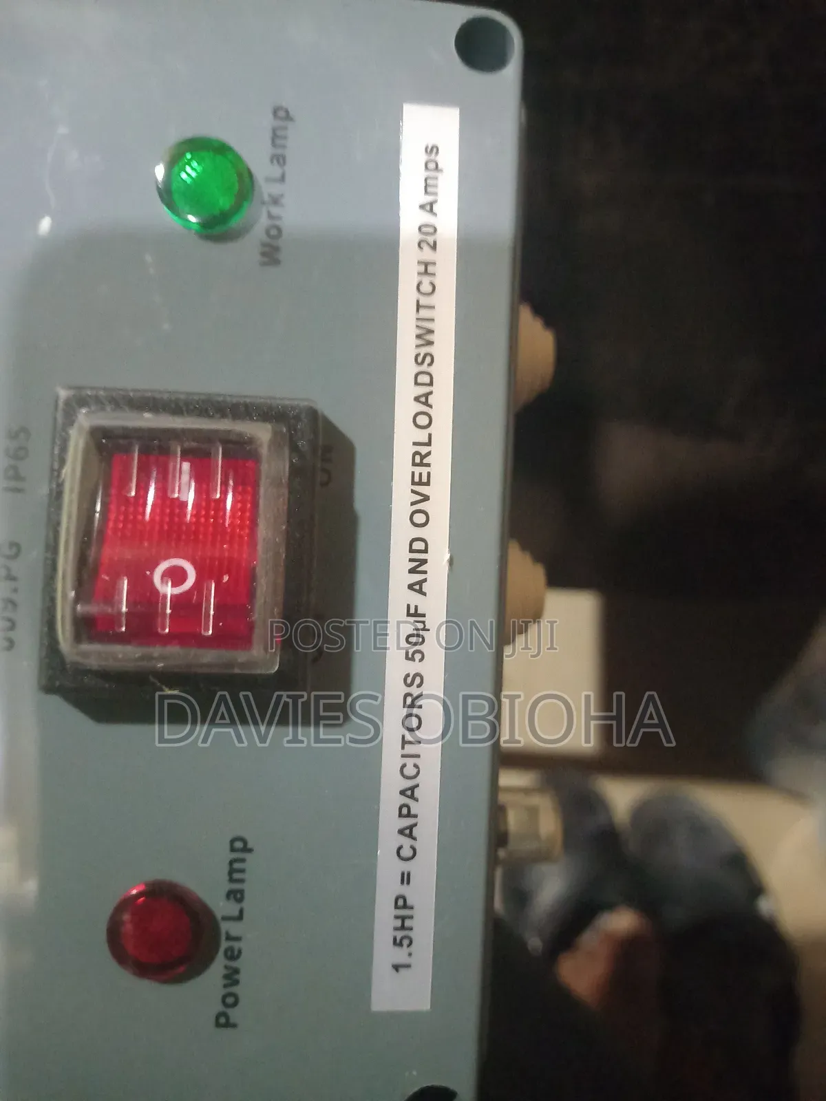 1.5hp Lorenzi Control Box
