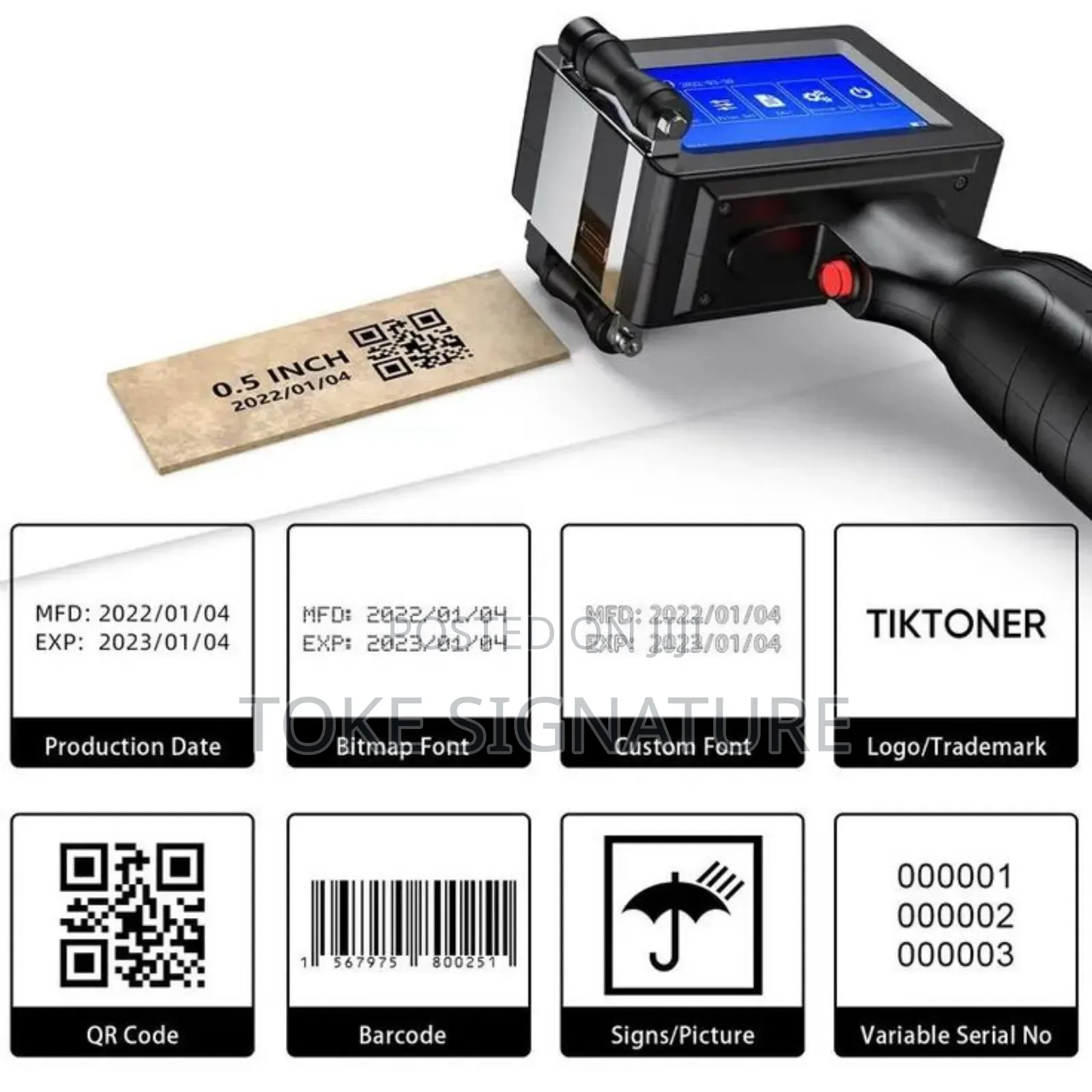 Unique Handheld Mini Digital Printer