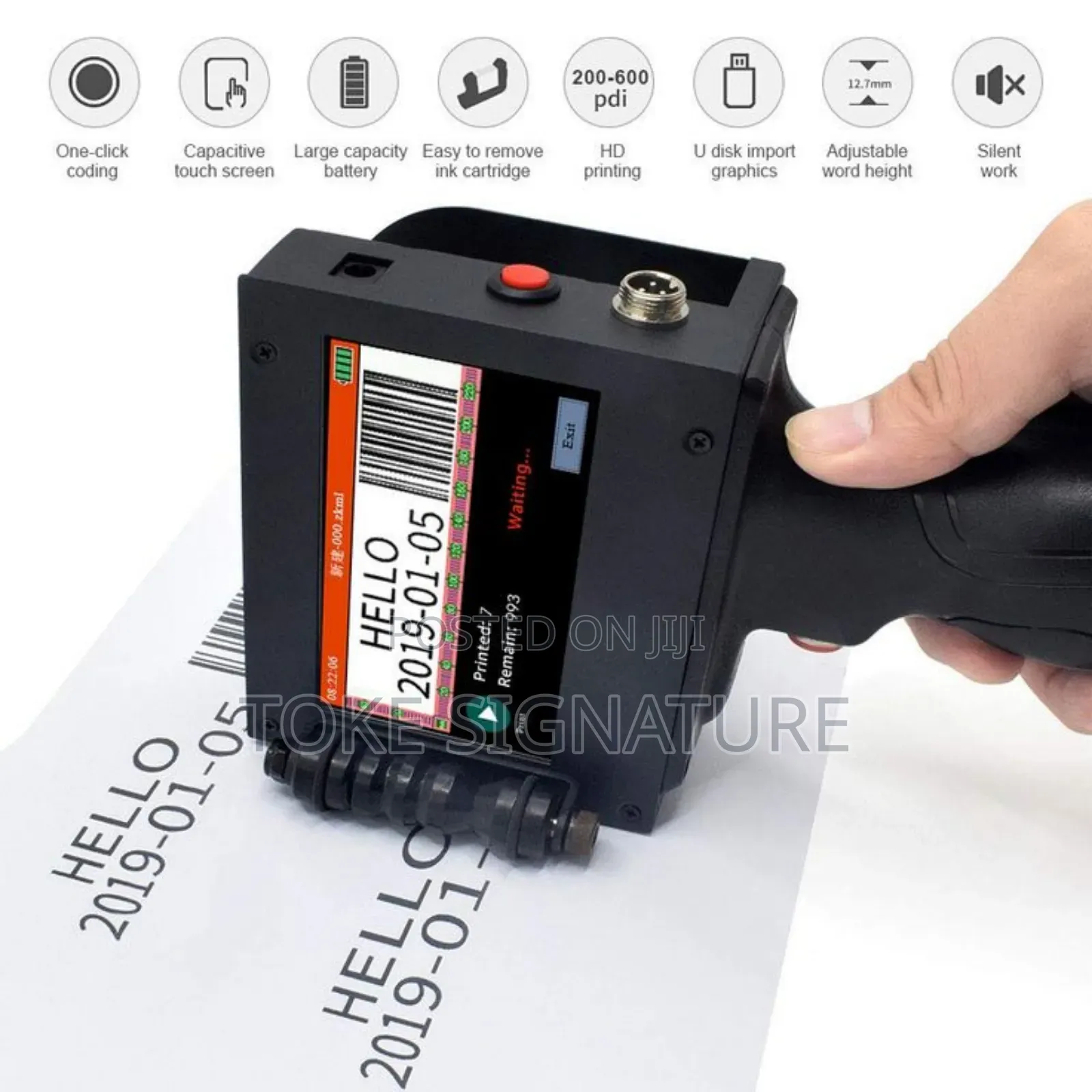 Unique Handheld Mini Digital Printer