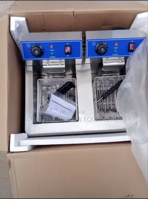 Industrial Electric Fryer 2 Tanks 13litters Fryer