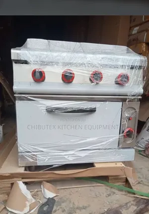 Industrial Gas Cooker 4burners With Oven
