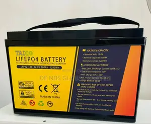 100ah 12.8v 1.3kwh Taico Lifepo4 Lithium Battery