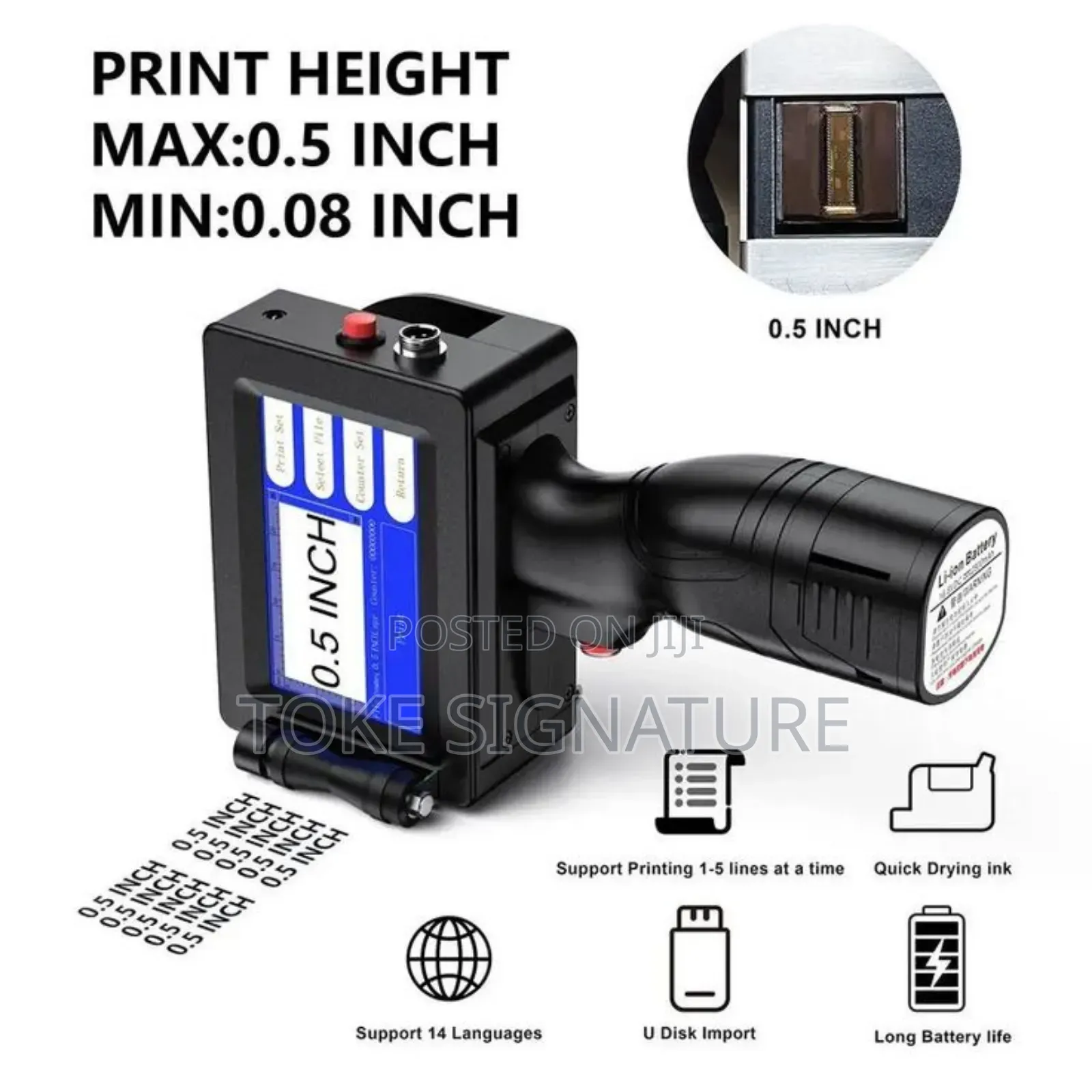 Unique Handheld Mini Digital Printer