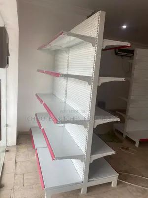 Supermarket Display Shelves Double